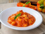 Gnocchi con crema di peperoni ricetta facile