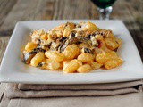 Gnocchi melanzane e robiola primo piatto facile