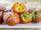 Gocce d’oro al pistacchio zeppoline