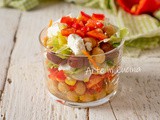 Insalata di ceci estiva finger food