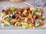 Insalata di sgombro con melone e pesche: piatto estivo in 5 minuti