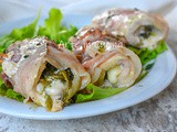 Involtini di arista con pancetta e friarielli