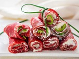 Involtini di bresaola e robiola