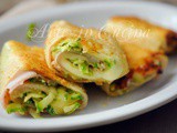 Involtini di lasagna gratinati con zucchine