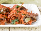 Involtini di melanzane alla mediterranea