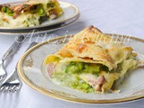 Lasagne broccoli e salsiccia con besciamella