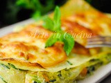 Lasagne gamberi e zucchine ricetta primo veloce