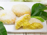 Limoni di frolla con crema al limoncello