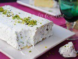 Mattonella alla ricotta con pistacchi e cioccolato