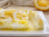 Mattonella fredda al limone dolce veloce