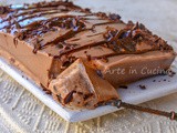 Mattonella panna cotta cioccolato e nutella