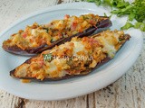 Melanzane ripiene in friggitrice ad aria