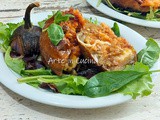 Melanzane tonde ripiene di carne