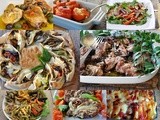 Menu di ferragosto a base di carne