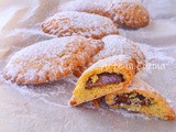 Mezzelune alla nutella con frolla all’olio