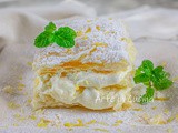 Millefoglie al limone e ricotta