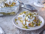 Millefoglie pandoro e pistacchio