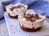 Mini cheesecake cioccolato e cocco