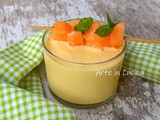 Mousse al melone e yogurt senza panna