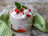 Mousse alle fragole veloce