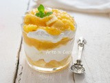 Mousse alle mele dolce al cucchiaio