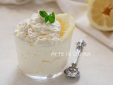 Mousse di yogurt al limone