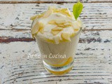 Mousse pesca e cioccolato Bianco