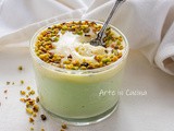 Mousse pistacchio e cioccolato bianco