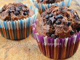 Muffin al cioccolato e nutella con bimby o senza