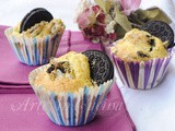 Muffin al mascarpone e oreo facili e veloci