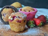 Muffin con fragole al limoncello