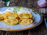 Paccheri ripieni con zucca ricotta e tonno cremosi