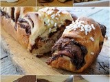 Pan brioche da colazione alla nutella soffice