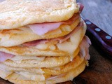 Pancakes salati al formaggio farciti ricetta veloce