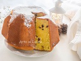 Pandoro veloce con gocce di cioccolato