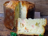 Panettone rustico con patate e salmone ricetta veloce