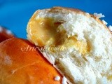Panini soffici al latte con crema alla arancia e limone