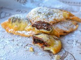 Panzerotti fritti alla nutella veloci