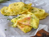 Panzerotti in padella con zucchine e prosciutto veloci