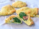 Panzerotti spinaci e prosciutto veloci