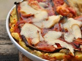 Parmigiana di patate e melanzane