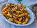 Pasta con friarielli e carne macinata