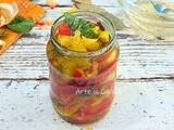 Peperoni sott’aceto da crudo senza cottura