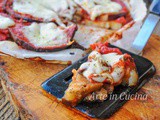 Pizza di melanzane al forno o in padella