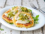 Pizzette di patate con zucchine