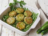Polpette di ceci e zucchine in friggitrice ad aria