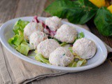 Polpette fredde di ricotta e tonno veloci