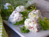 Polpette ricotta zucchine e bresaola fredde senza cottura