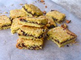 Quadrotti di crostata alla nutella