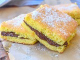 Quadrotti nutella e cocco veloci